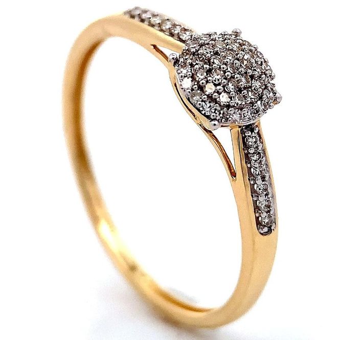 Hovedbilde Superdeal! Diamantring i ...