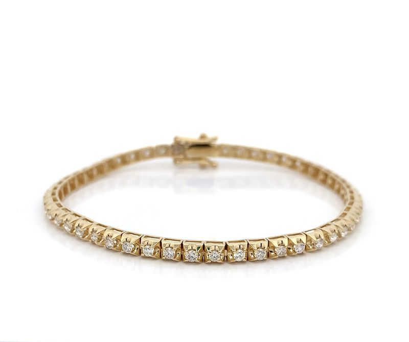 SpesialPris! Diamantarmbånd 1.60 carat w.si diamanter