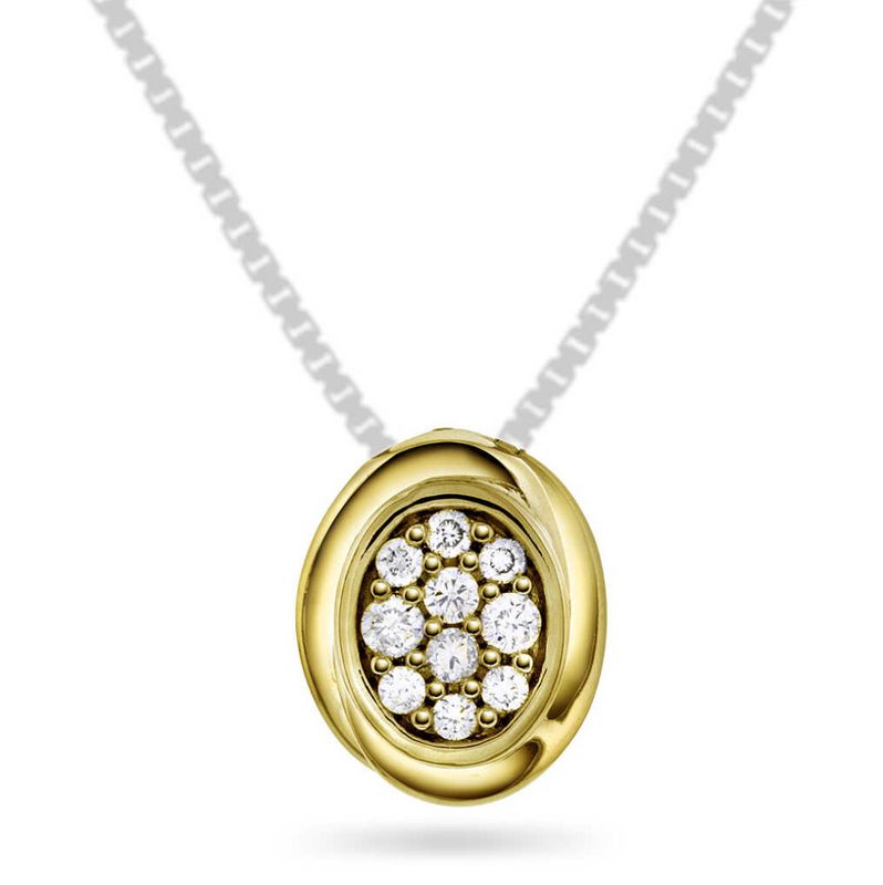 Gullsmykke Pan Jewelry med diamanter