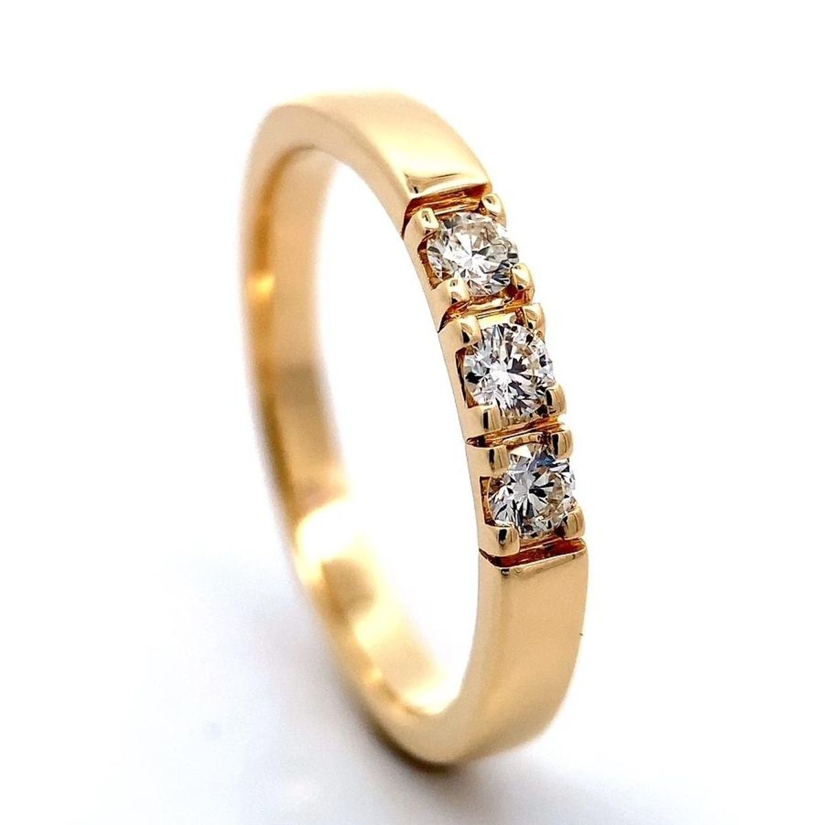 Spesialpris! Alliansering 0.15 carat w.si diamanter