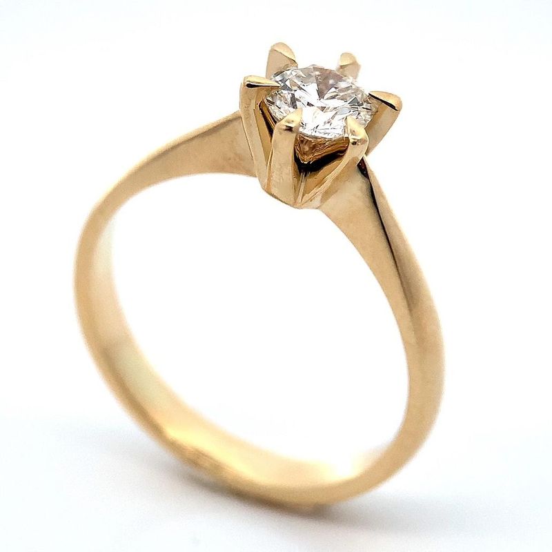 Enstens Diamantring SpesialPris 0.40ct River.si GIA 